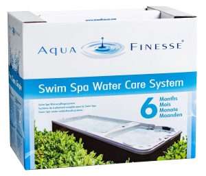AquaFinesse - Swim Spa Water Treatment 6 Months Supply at Castle Hot Tubs Pembrokeshire, Swansea and South Wales