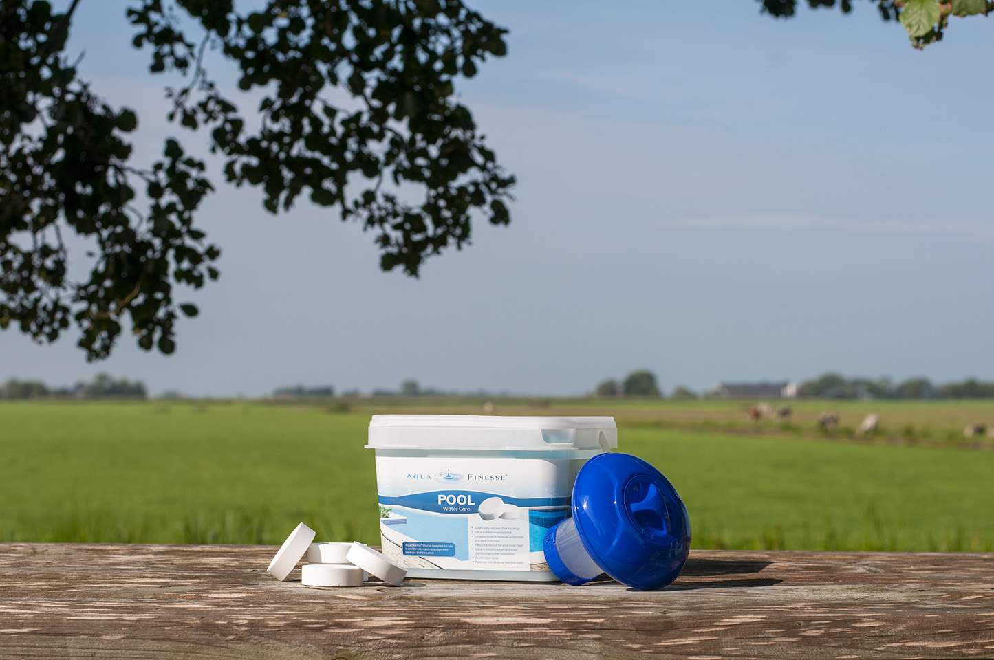 AquaFinesse Pool Simple Water Treatment for your Swimming Pool at Castle Hot Tubs Pembrokeshire, Swansea and South Wales