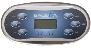 Balboa VL600S Topside Control Panel / Touch Panel / Touch Pad at Castle Hot Tubs Pembrokeshire, Swansea and South Wales