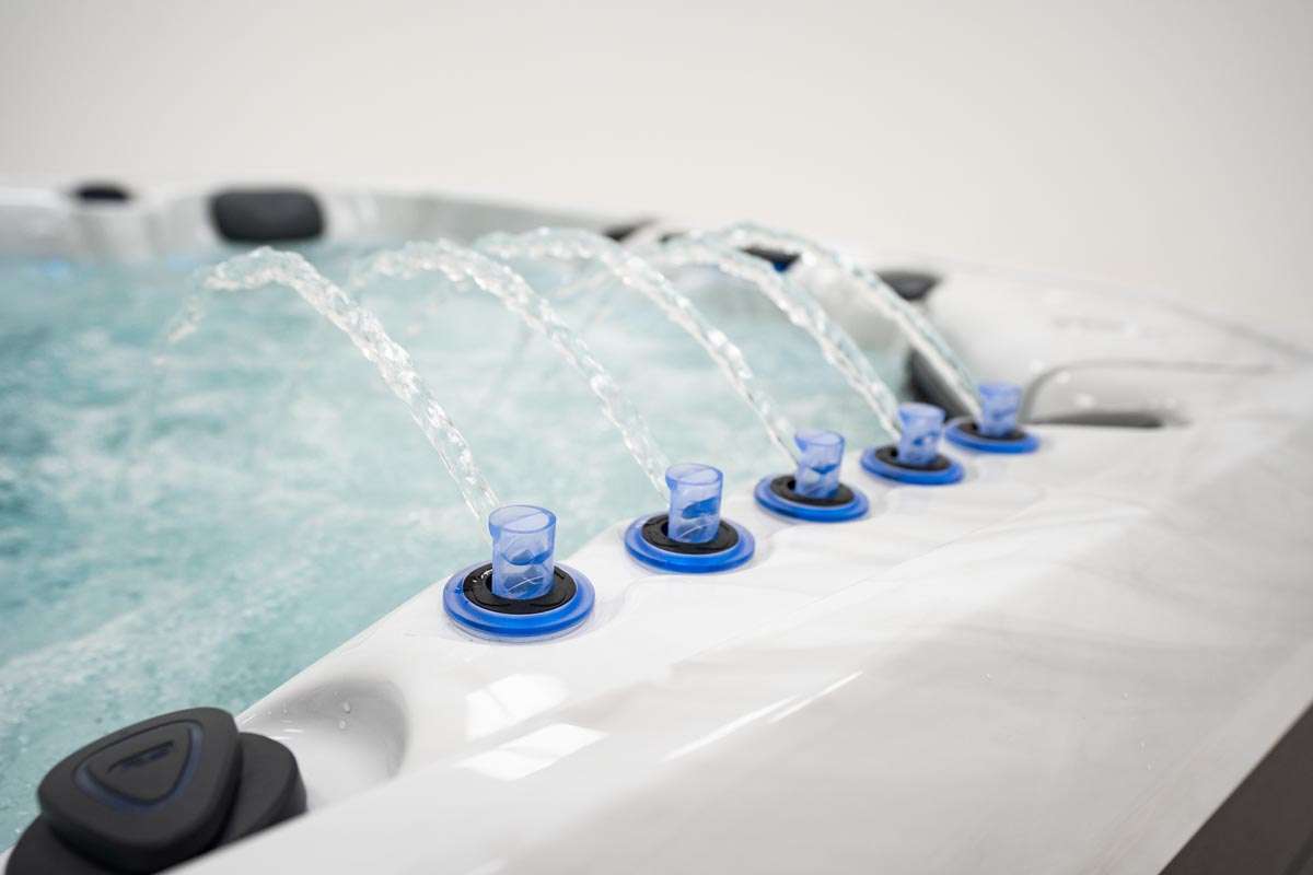 Platinum Spas Barcelona v3 at Castle Hot Tubs Pembrokeshire, Swansea and South Wales