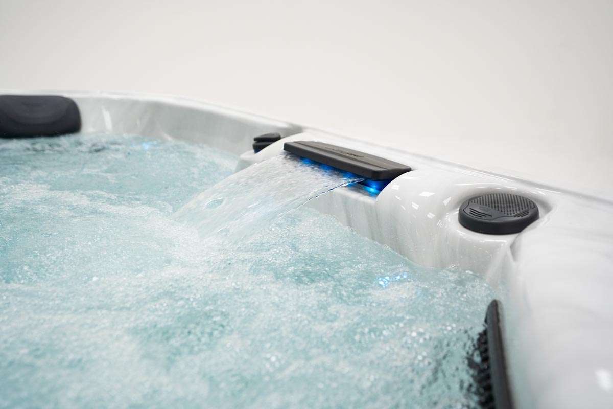 Platinum Spas Barcelona v3 at Castle Hot Tubs Pembrokeshire, Swansea and South Wales
