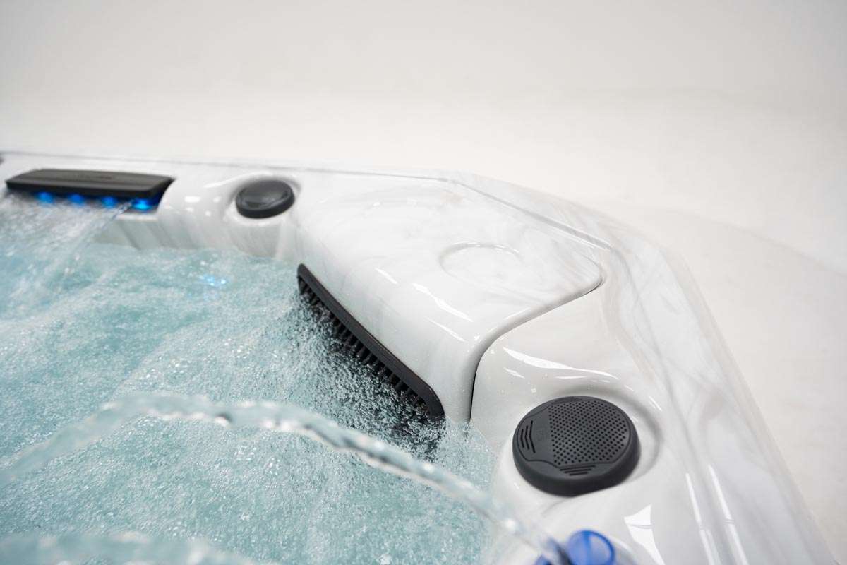 Platinum Spas Barcelona v3 at Castle Hot Tubs Pembrokeshire, Swansea and South Wales