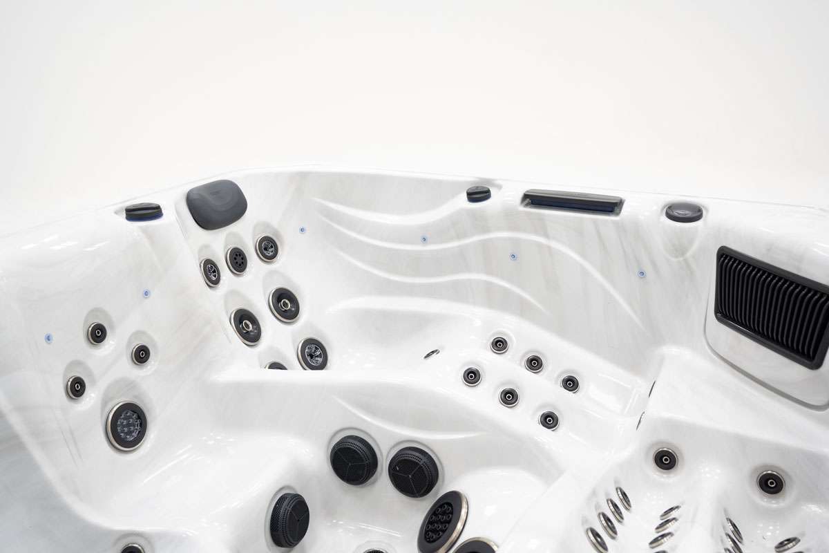 Platinum Spas Barcelona v3 at Castle Hot Tubs Pembrokeshire, Swansea and South Wales