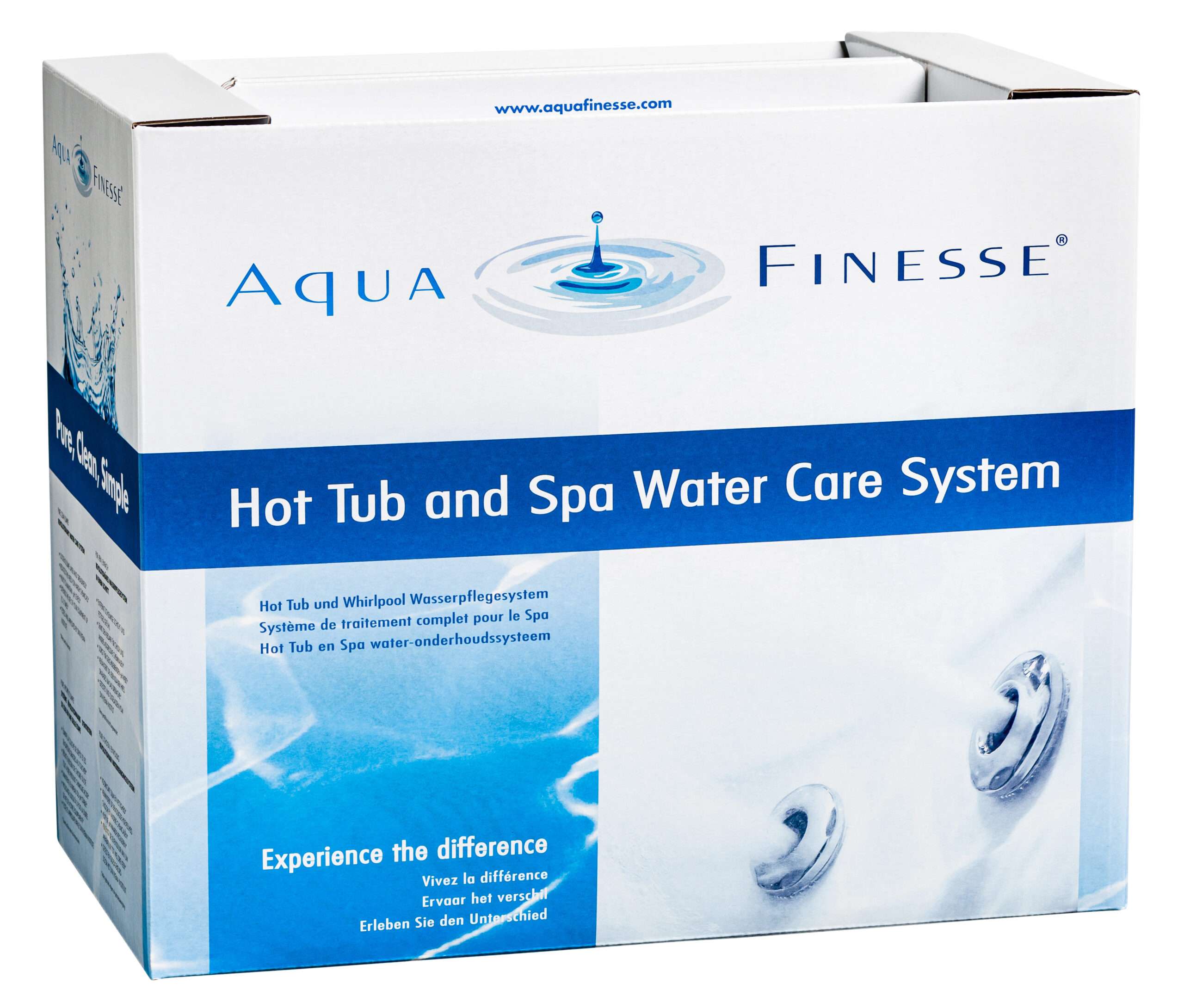 AquaFinesse hot tub water care box G
