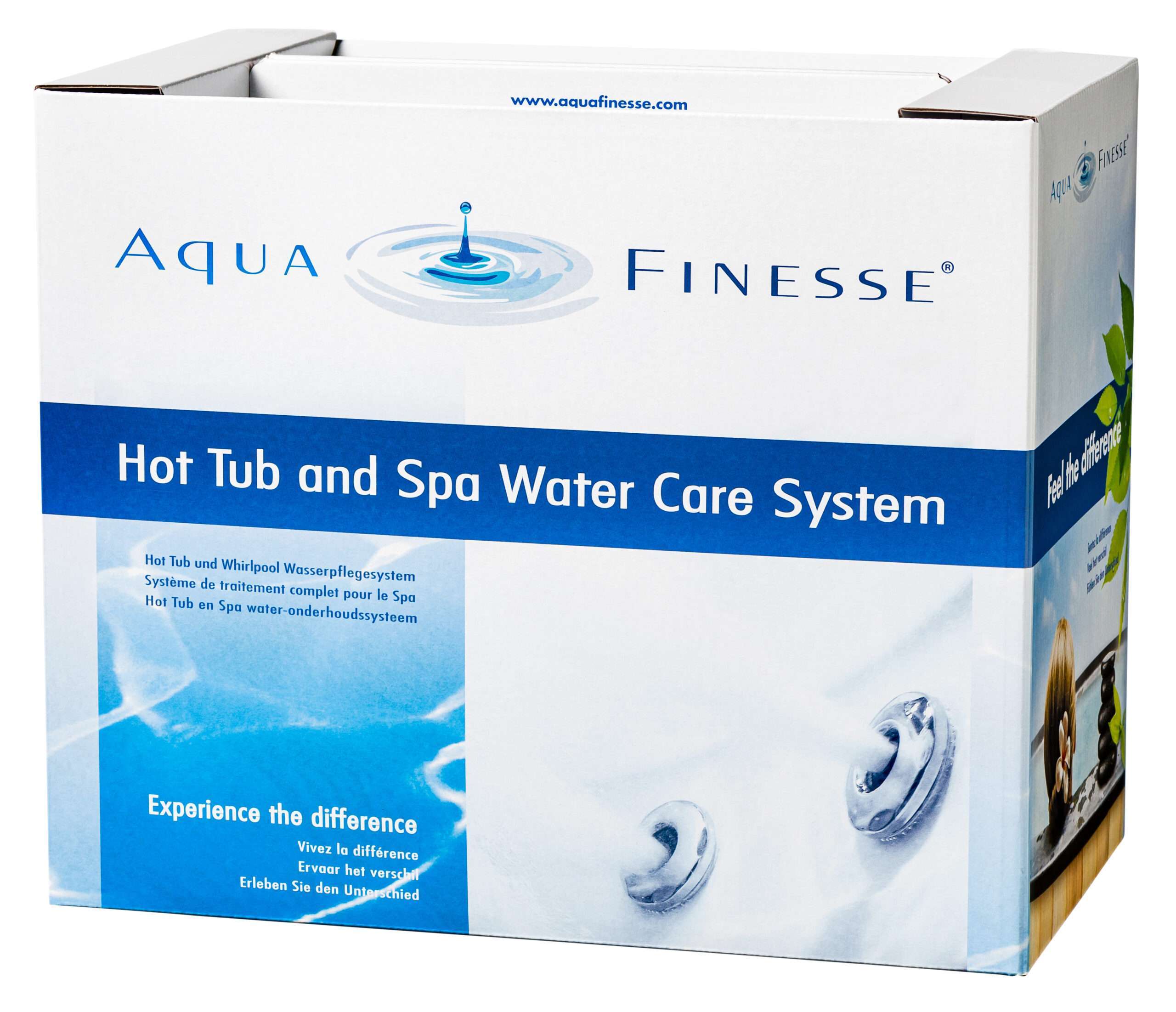 AquaFinesse hot tub water care box G