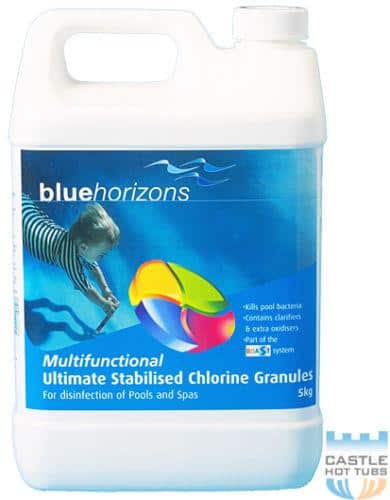 Blue Horizons 5kg Multifunctional Ultimate Stabilised Chlorine Granules Multifunctional Ultimate Stabilised Chlorine Granules
