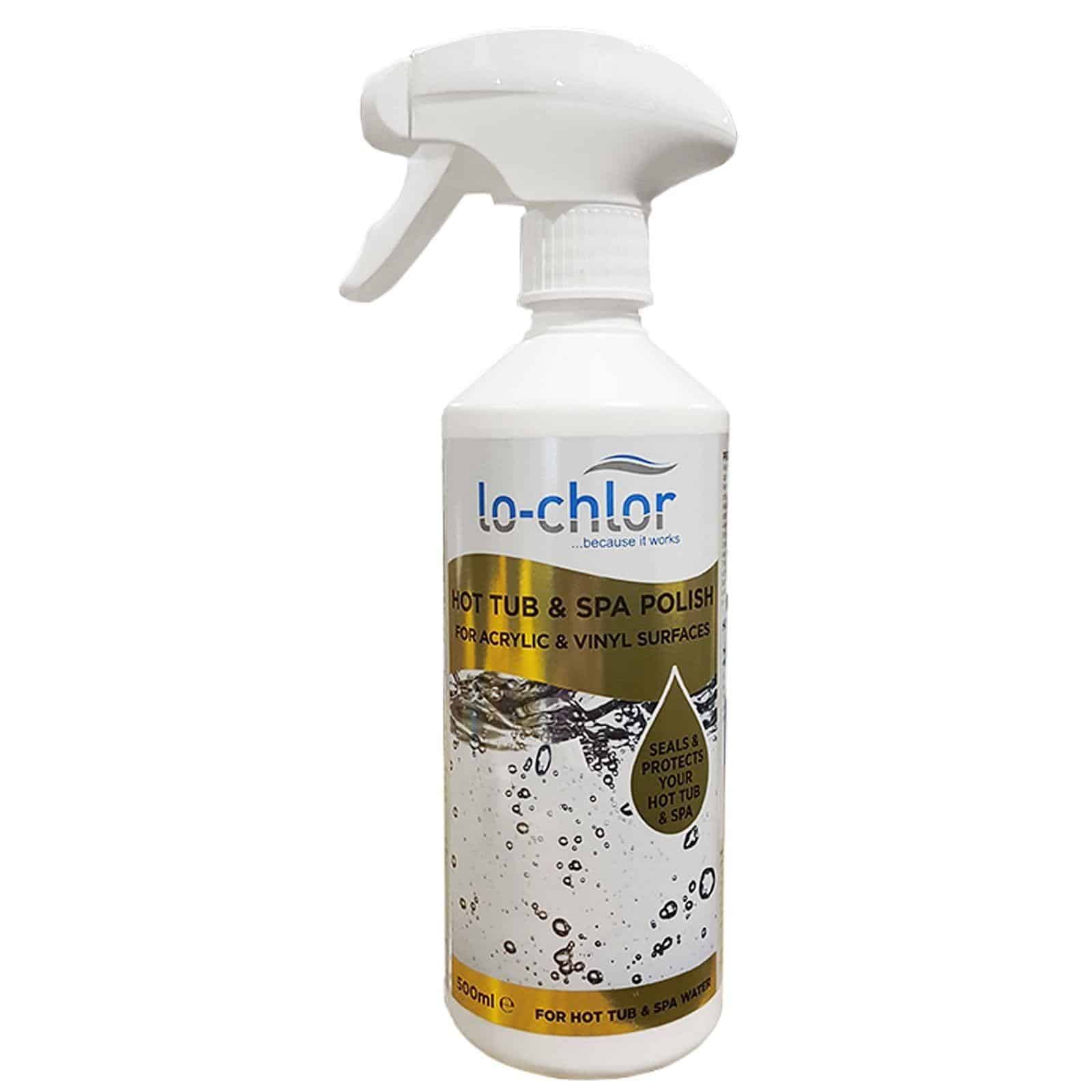 Lo-Chlor Hot Tub & Spa Polish Spray - 500ml Lo-Chlor Hot Tub & Spa Polish Spray
