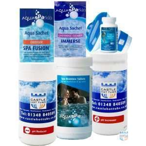 7 Piece Bromine Hot Tub Starter Kit