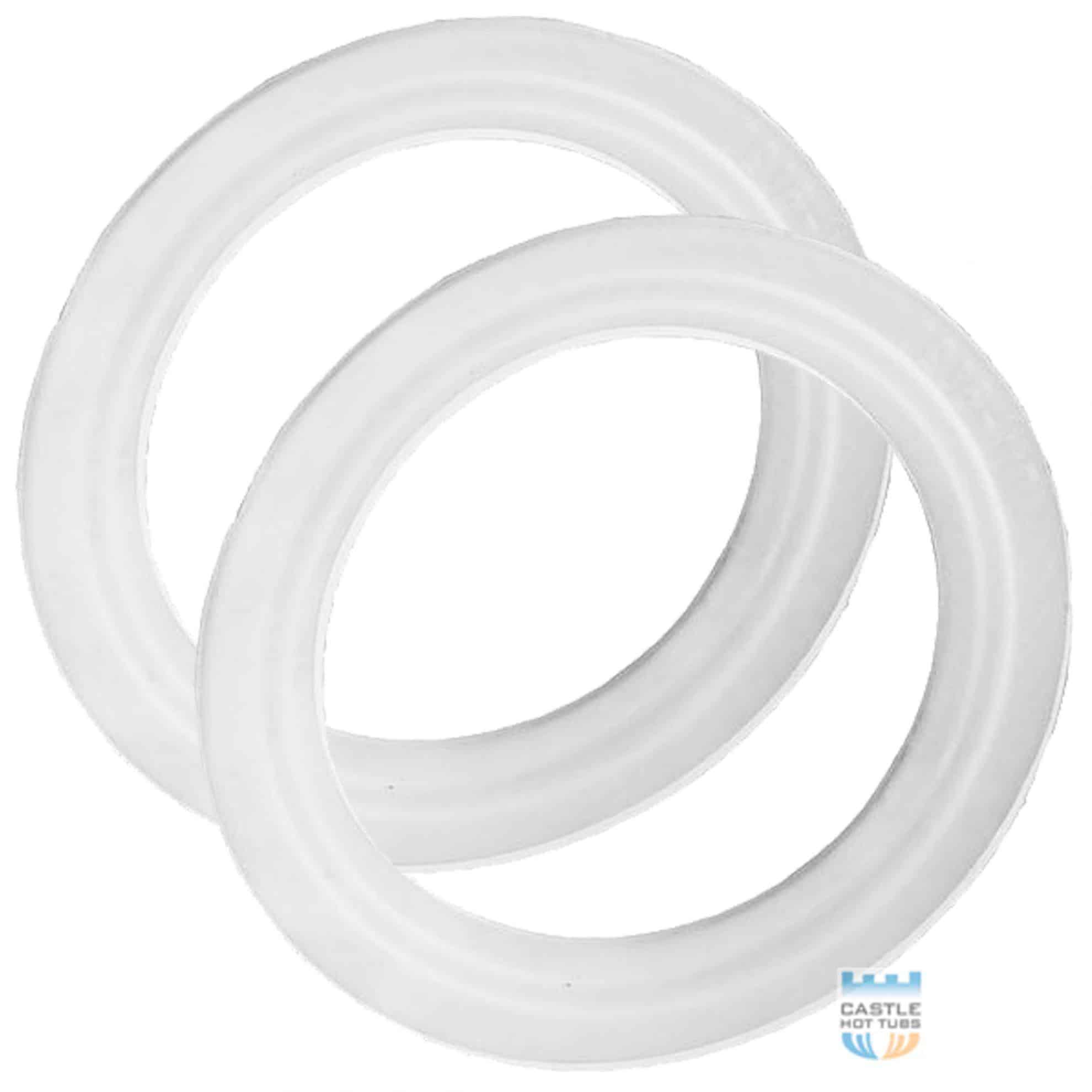 2 x 2" Balboa Gecko/Hydroquip Heater Seals Hot tub Spa 2" Heater Seals