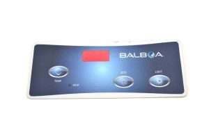 Balboa VL404 Overlay Sticker for Hot Tub Control Panel 3 Button (1p no air) at castle Hot tubs Pembrokeshire, Swansea and South Wales