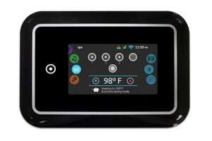 Gecko IN.K1000 Touch Panel - Hot Tub Controller topside at Castle Hot Tubs Pembrokeshire, Swansea and South Wales