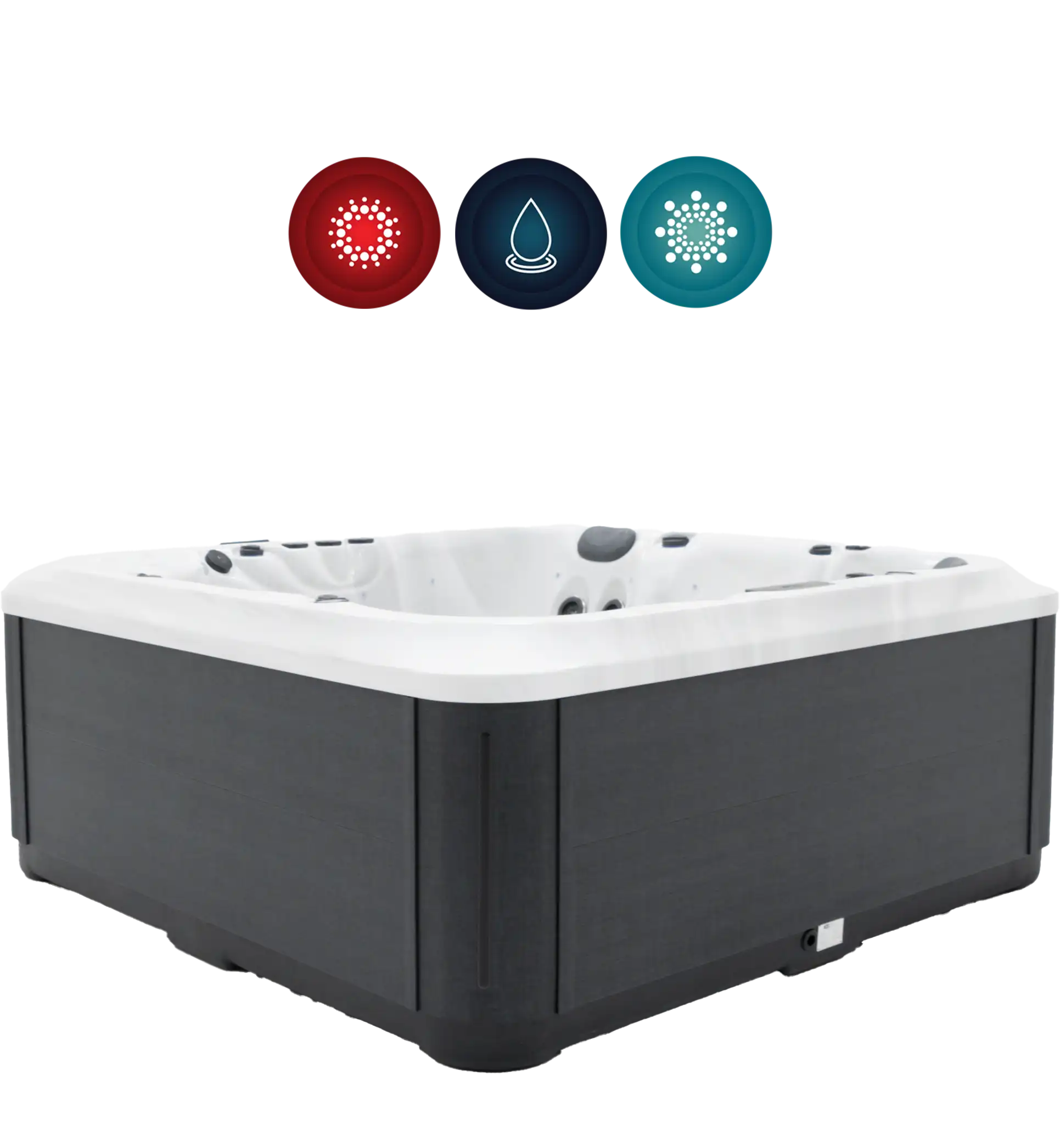 Palermo Hot Tub by Platinum Spas at Castle Hot Tubs Pembrokeshire, Swansea and South Wales