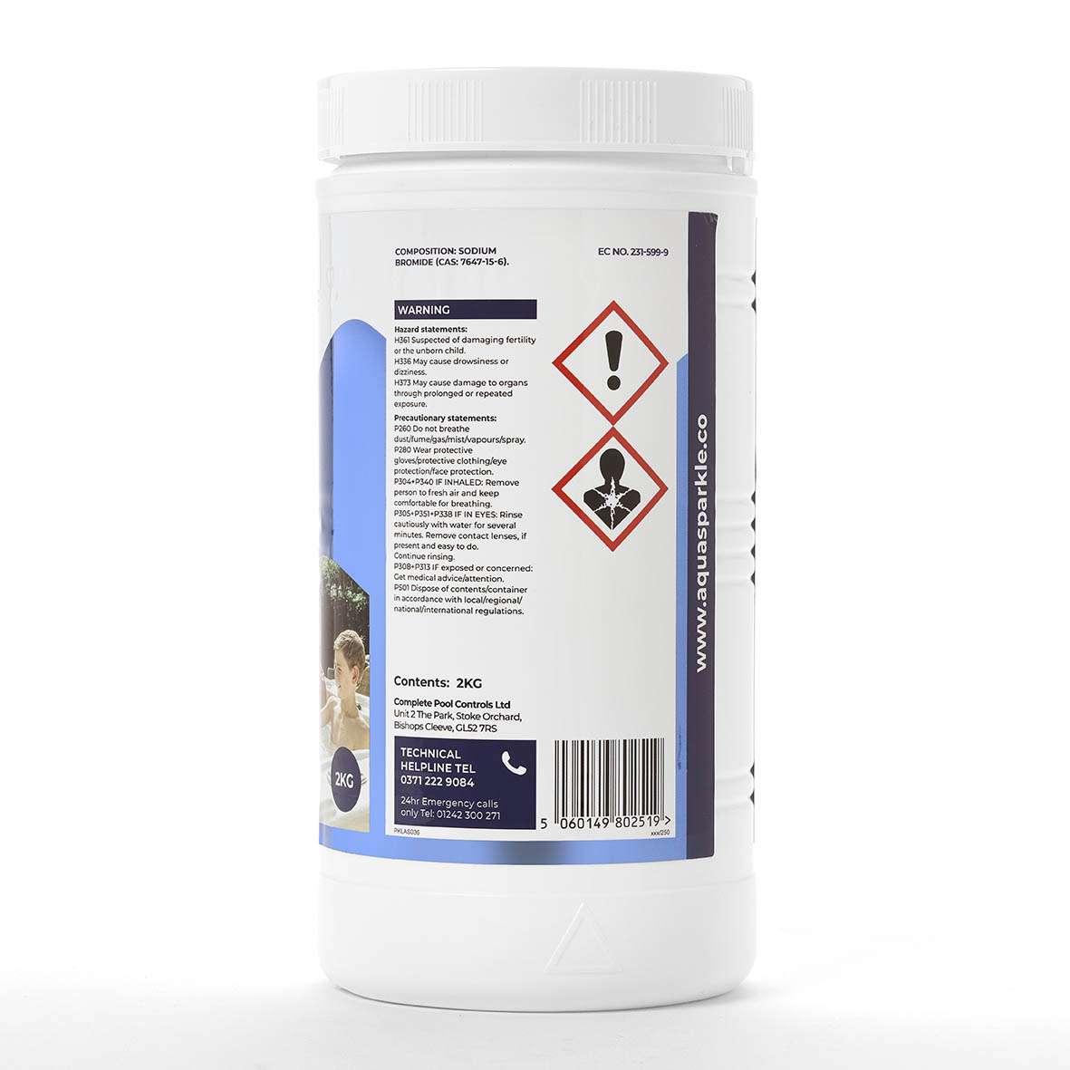 Bromo Boost 1kg at Castle Hot Tubs Pembrokeshire, Swansea and South Wales