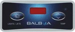 Balboa 10694 Overlay Lite Leader for 2 Button Control Panel for Hot Tub at Castle Hot Tubs Pembrokeshire, Swansea and South Wales