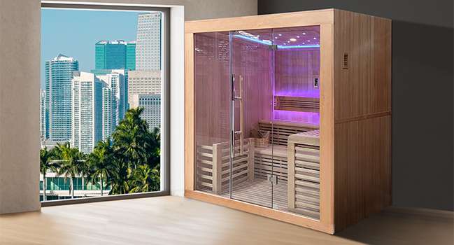 Holls Utopia Steam Sauna at Castle Hot Tubs Pembrokeshire, Swansea and South Wales