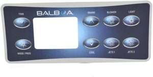 Balboa VL801D Topside Overlay at Castle Hot Tubs Pembrokeshire, Swansea and South Wales